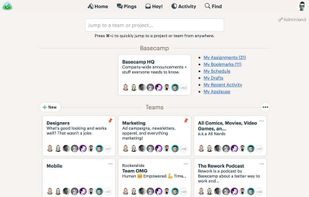 Basecamp screenshot